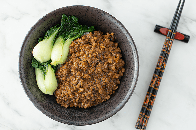 Mushroom Meat Sauce Noodle