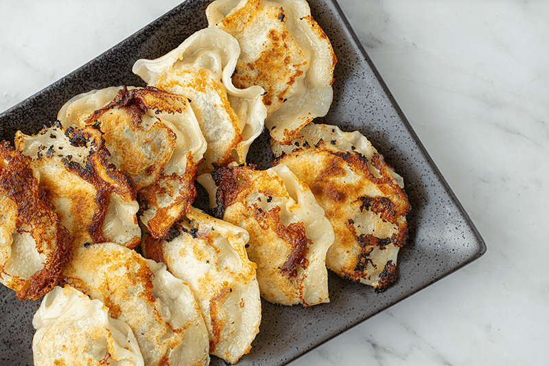 Fan Fried Pork Dumplings